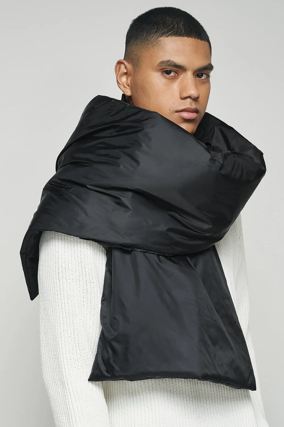 100% Recycled Unisex Puffa Scarf