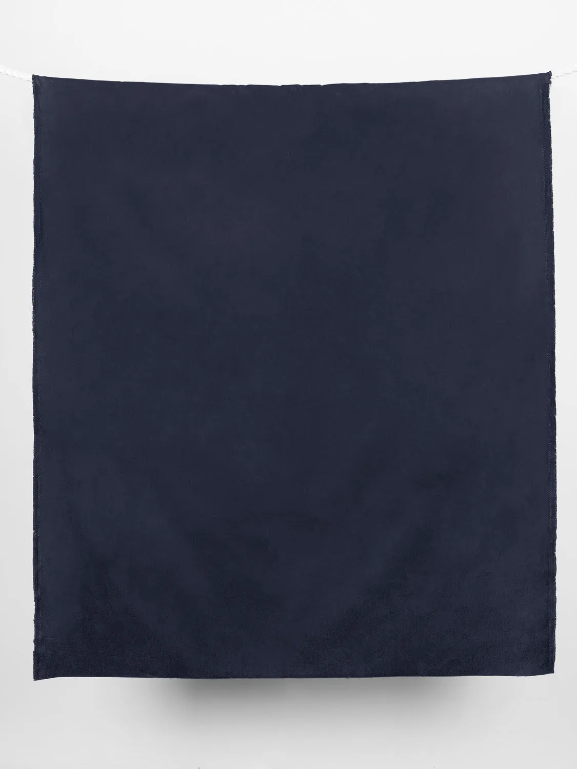 13 oz Deadstock Waxed Cotton - Navy - Swatch