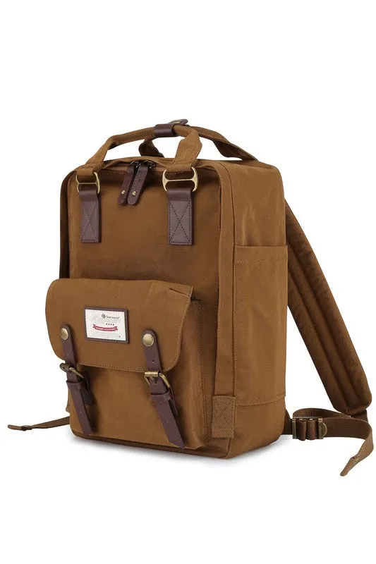 14.9 VINTAGE WATERPROOF BACKPACK-SOLID