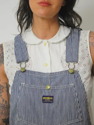 1970's OshKosh Hickory Stripe Overalls