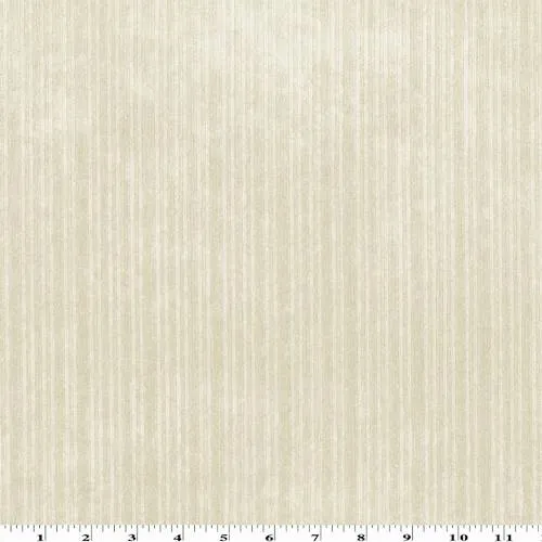 2 7/8 YD PC--Taupe Beige Chenille Stripe Texture Home Decorating Fabric