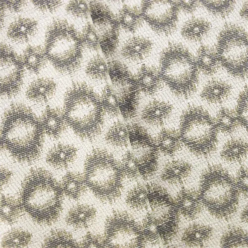 2 YD PC--Ivory/Multi Ikat Chenille Jacquard Home Decorating Fabric