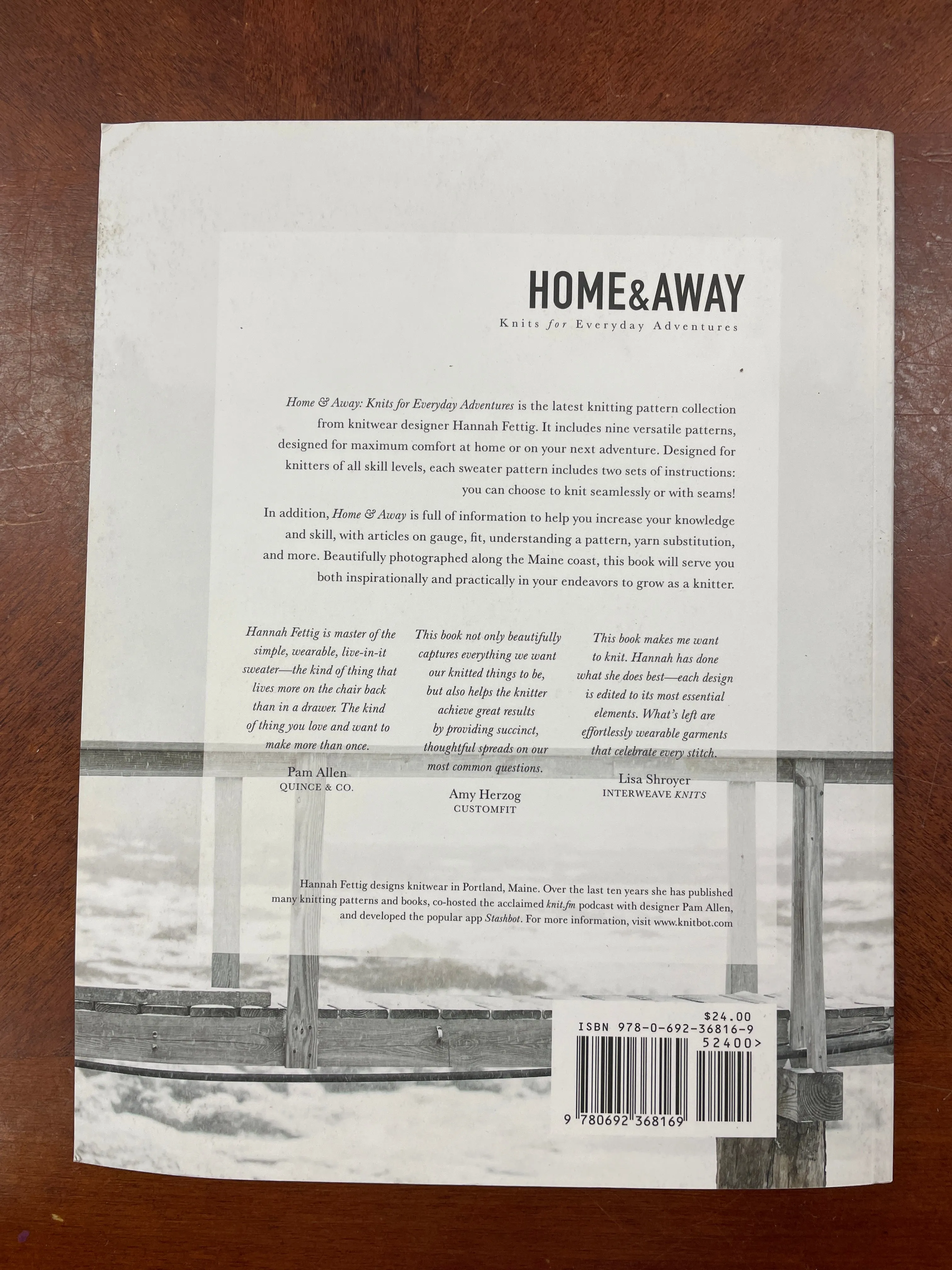 2015 Knitting Book - "Home & Away"