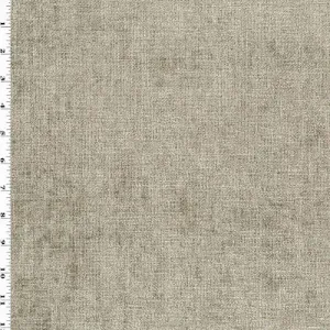 3 1/2 YD PC--Taupe Brown Chenille Home Decorating Fabric