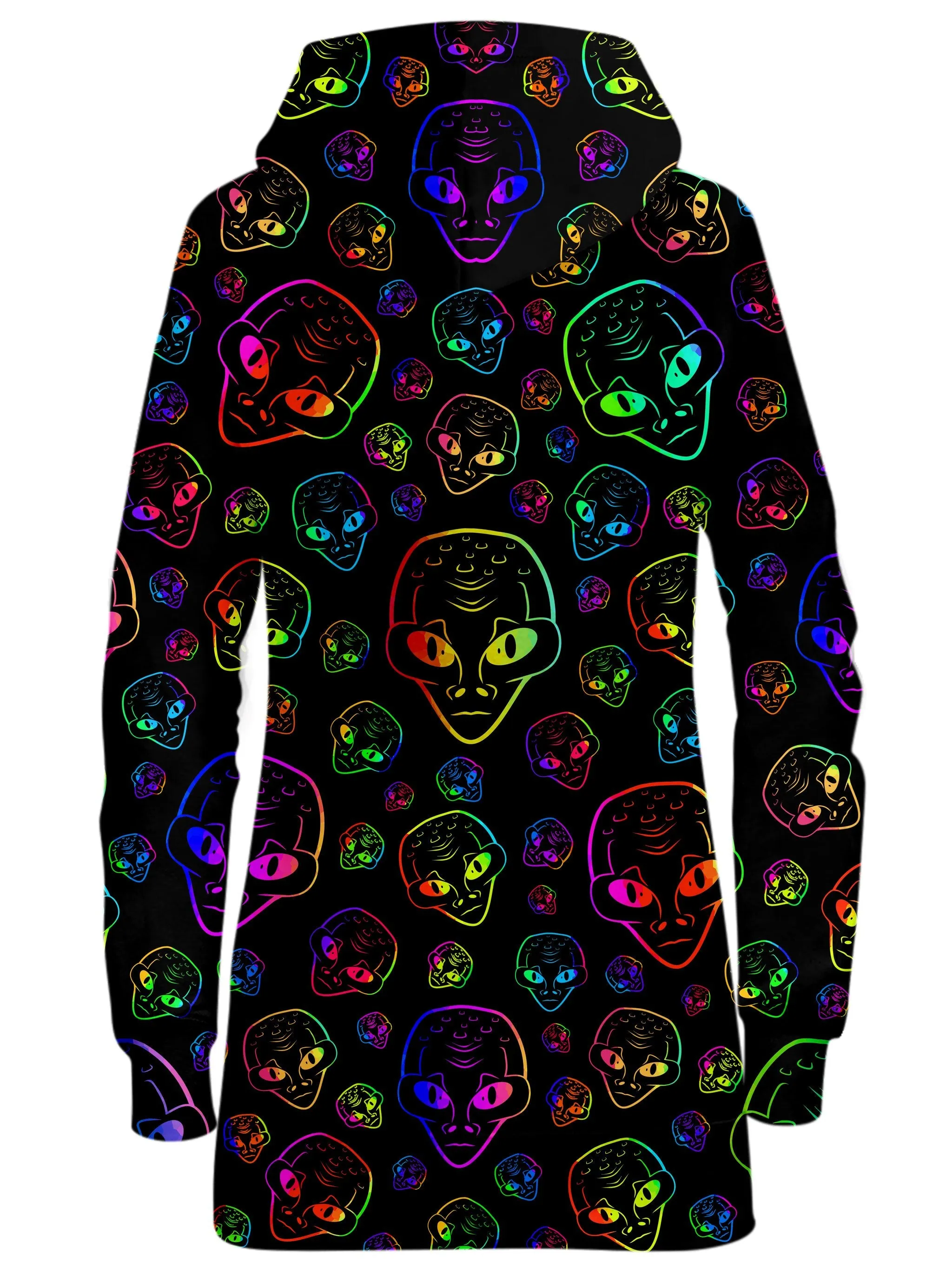 Alien Invasion Hoodie Dress