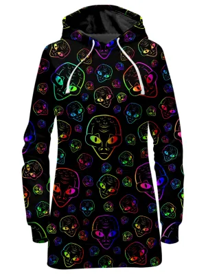 Alien Invasion Hoodie Dress