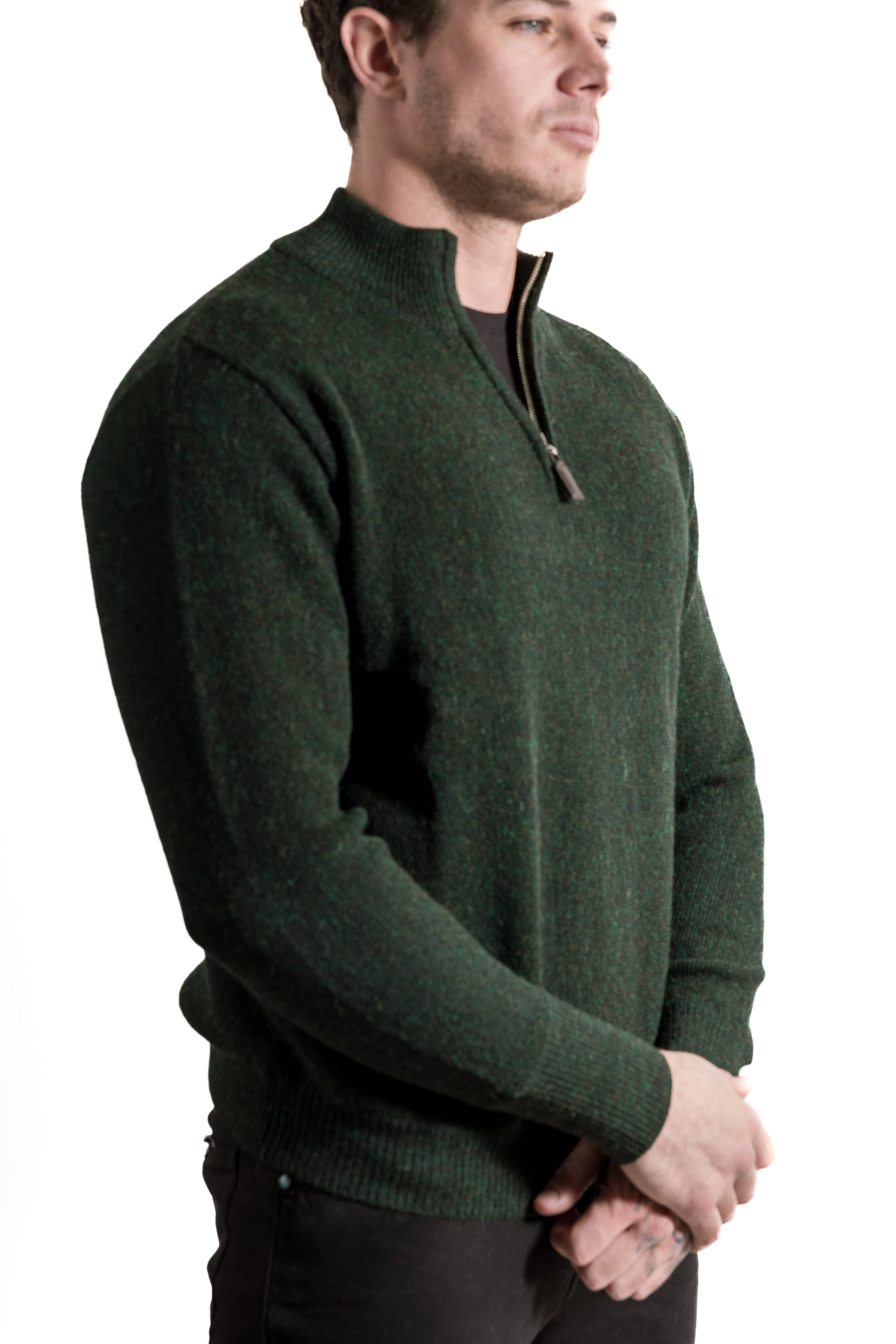 Alta Alpaca 1/4 Zip Alpaca Sweater PS862