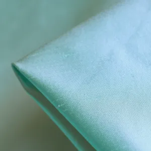 Aqua Silk Shantung