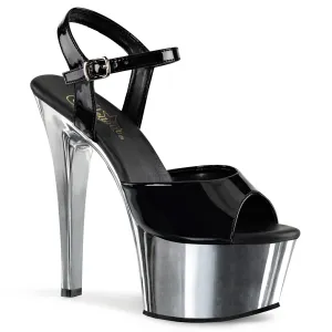 ASPIRE-609 6 Inch Comfortable Exotic Dancer Chrome Platform