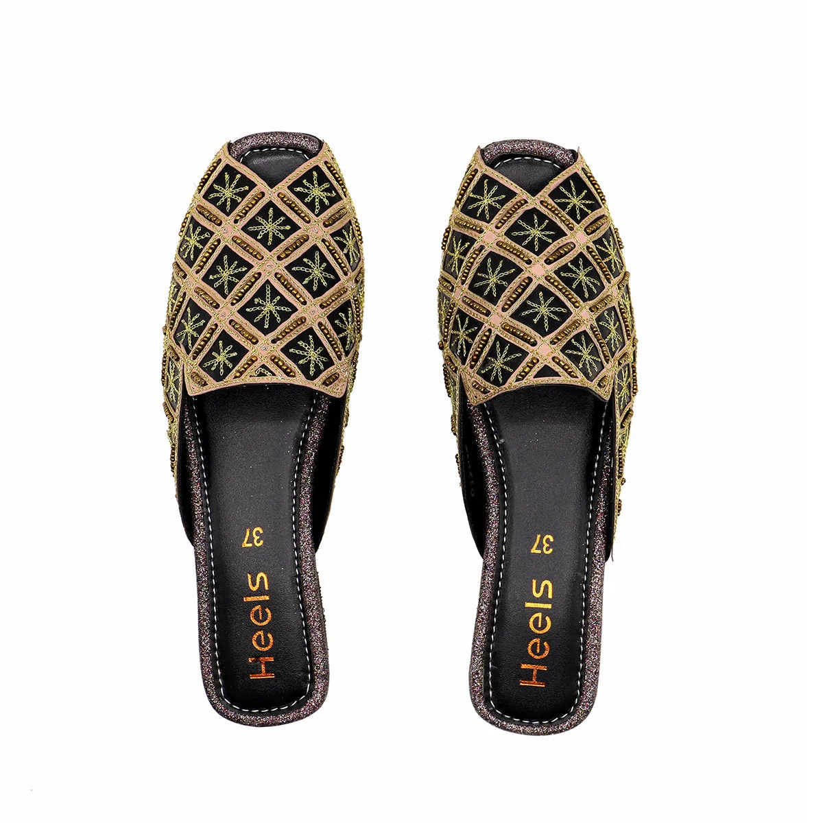 Black Ethnic Slipper 012018