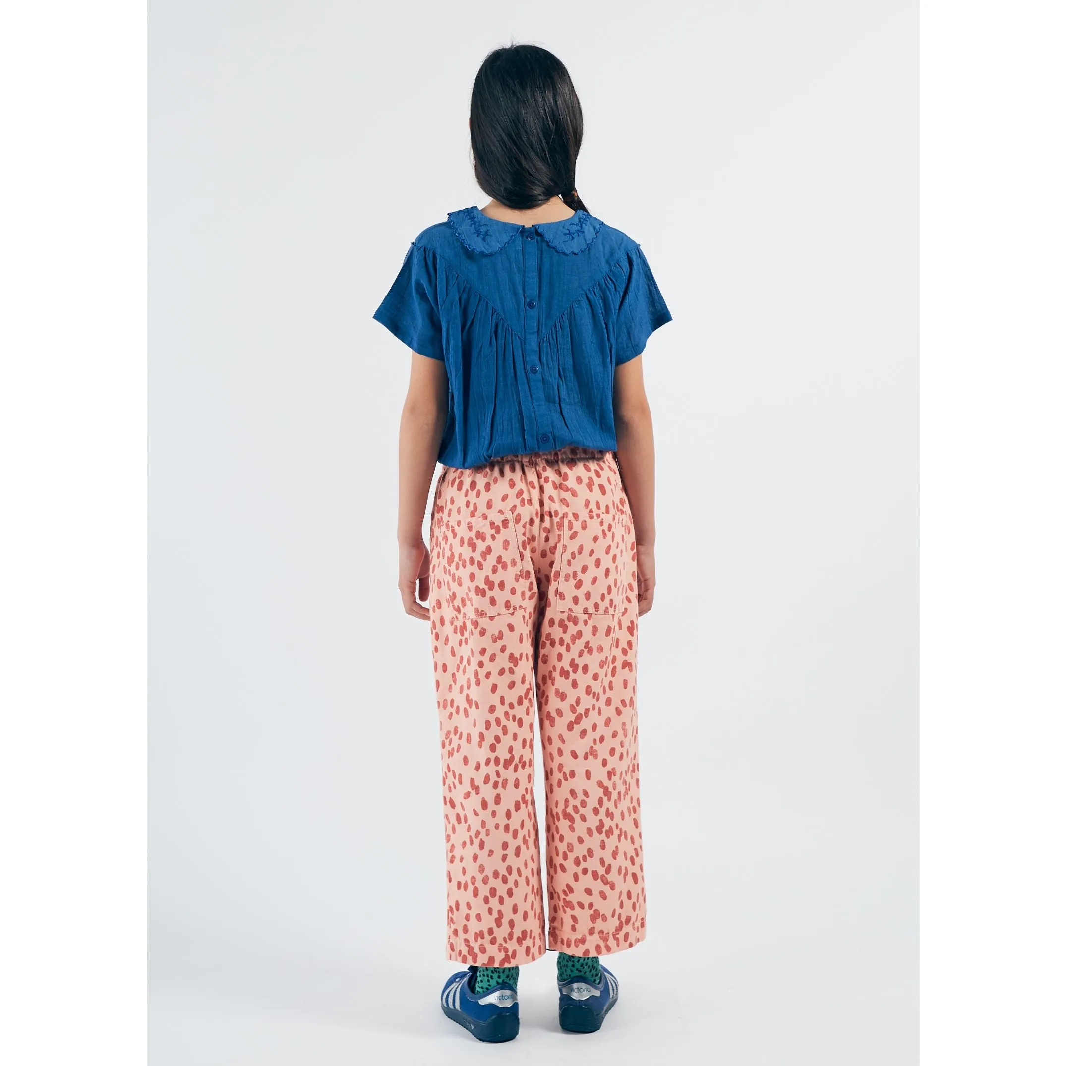 BOBO CHOSES Kids Animal Print Baggy Trousers