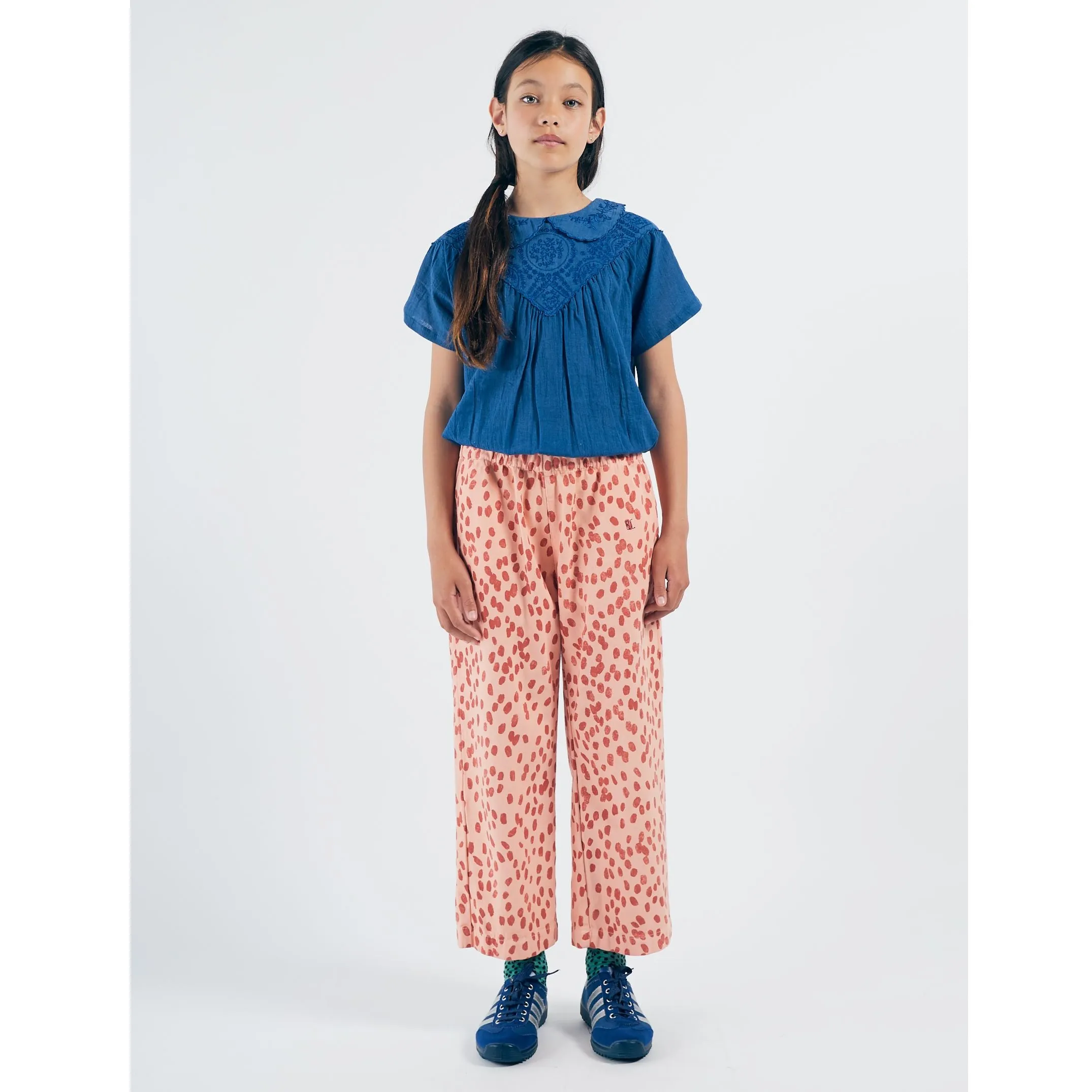 BOBO CHOSES Kids Animal Print Baggy Trousers