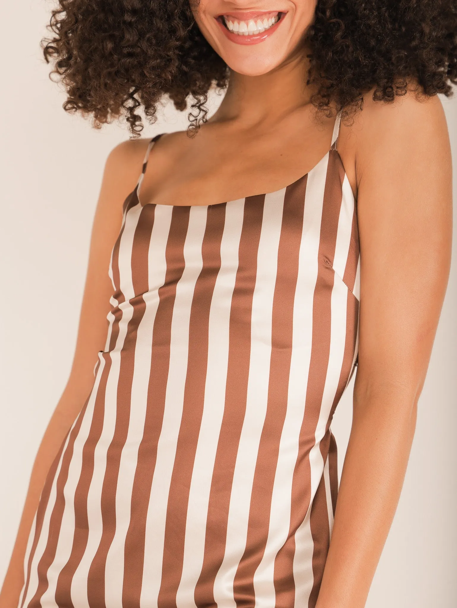 Cassie Striped Midi Dress