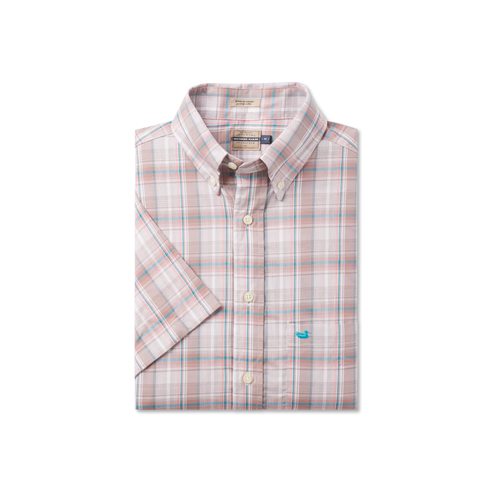 Catawba Plaid Dress Shirt - Short Sleeve