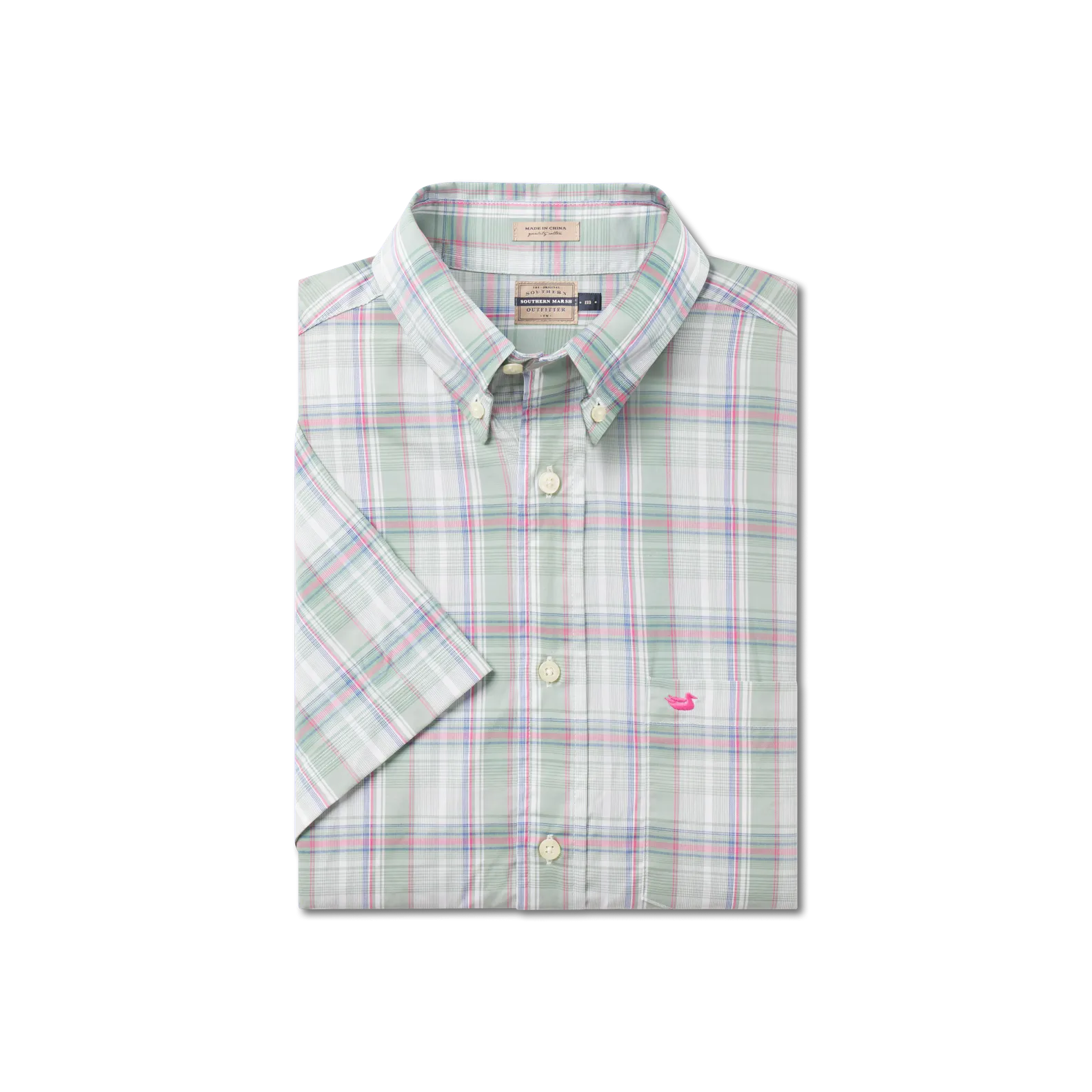 Catawba Plaid Dress Shirt - Short Sleeve