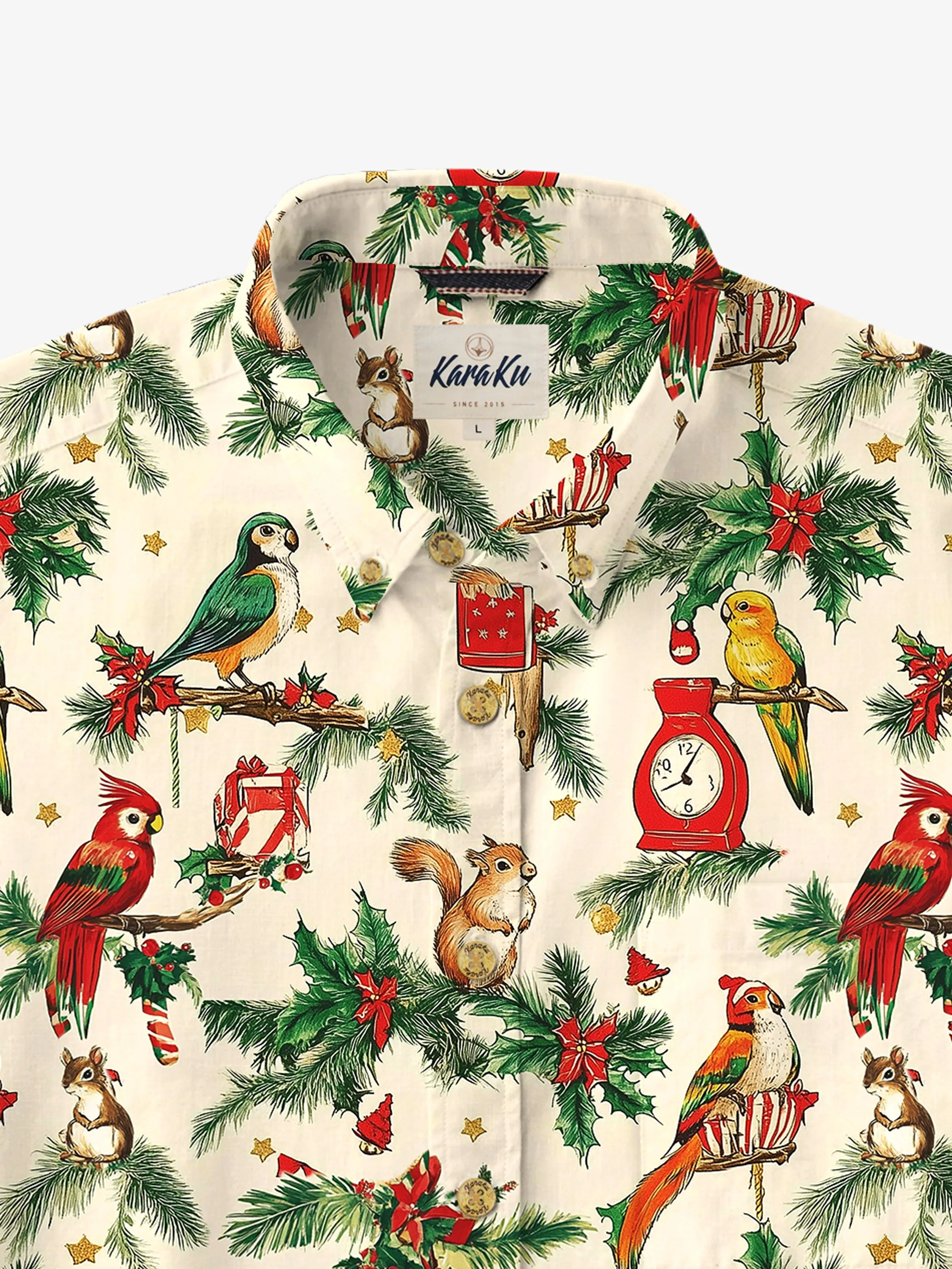 Christmas Fun Seersucker shirt