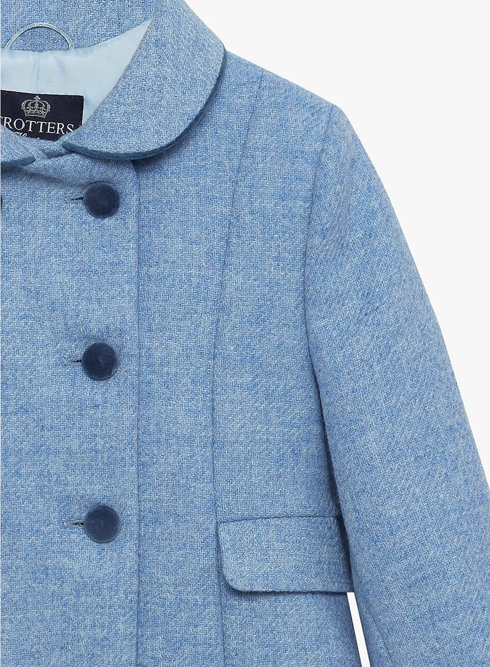 Classic Coat in Pale Blue