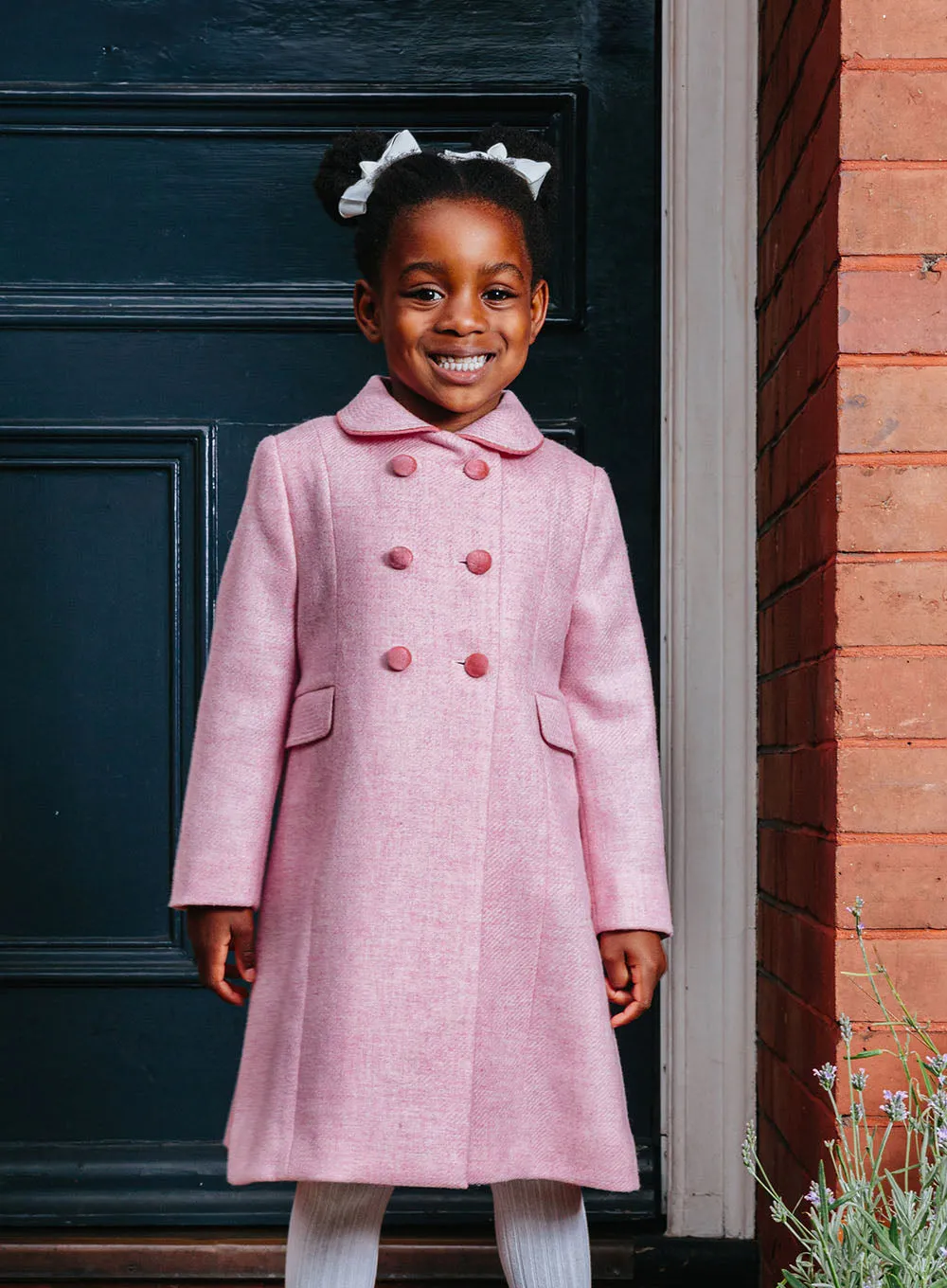 Classic Coat in Pale Pink