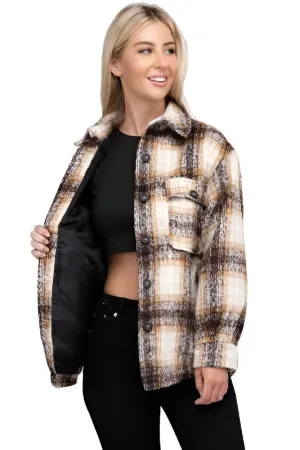 Cozy Plaid Flannel Shacket