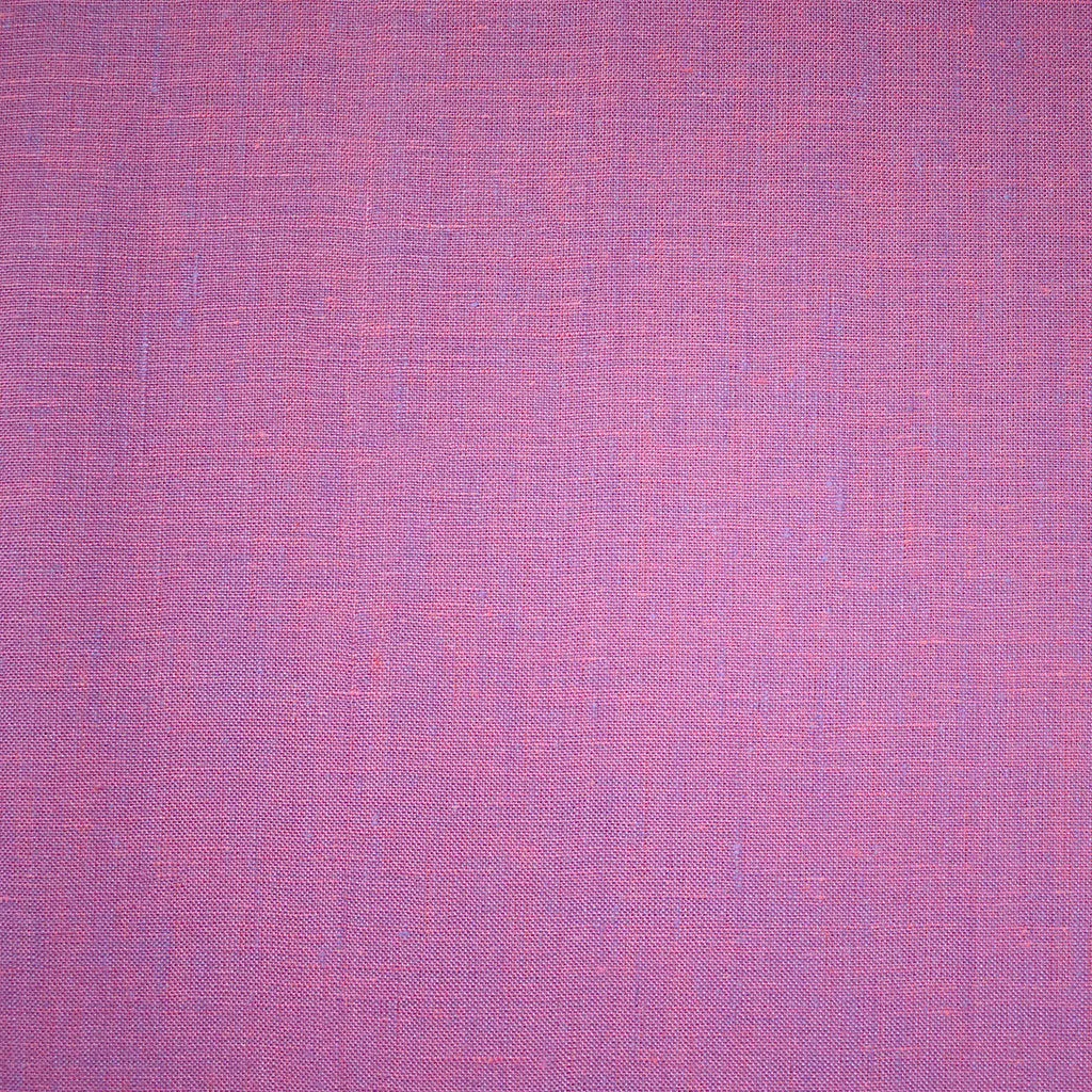 Cross Yarn Dye Linen Shirting Orchid