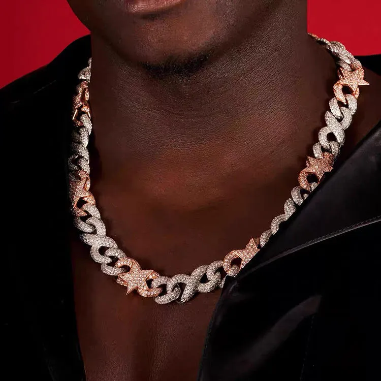 Cuban Chain Necklace and Bracelet