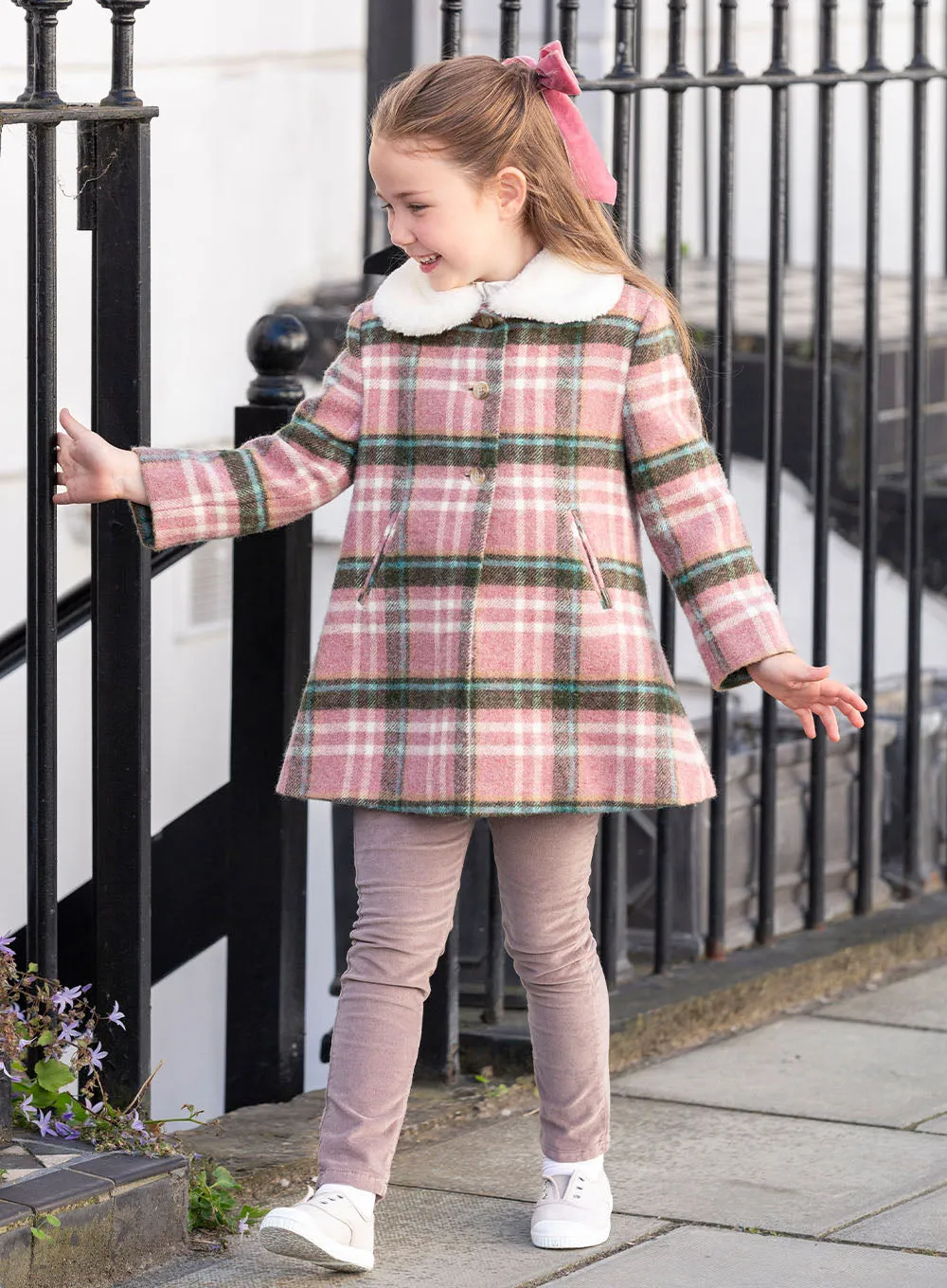 Darcy Check Coat