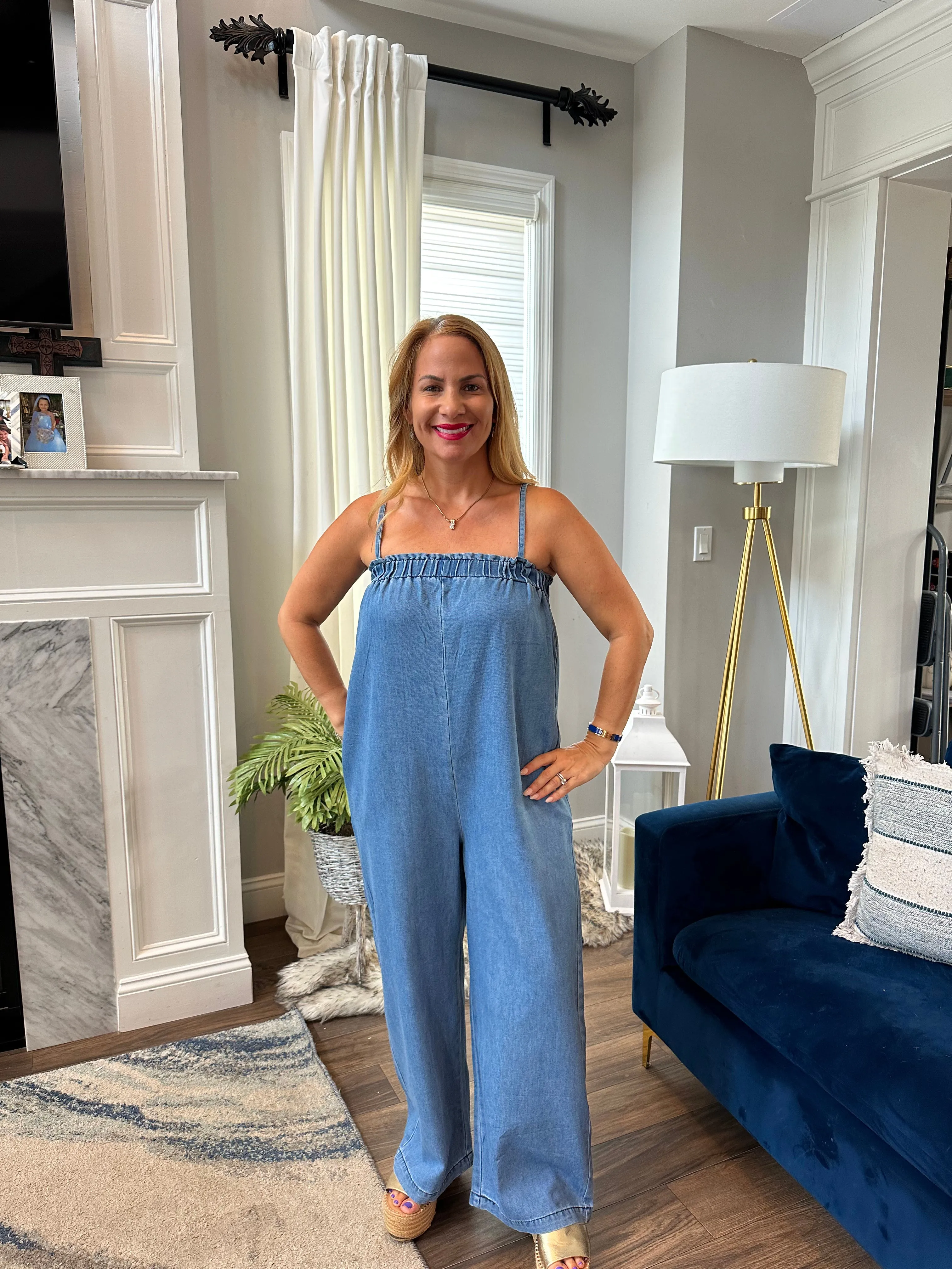 Denim Jumpsuit