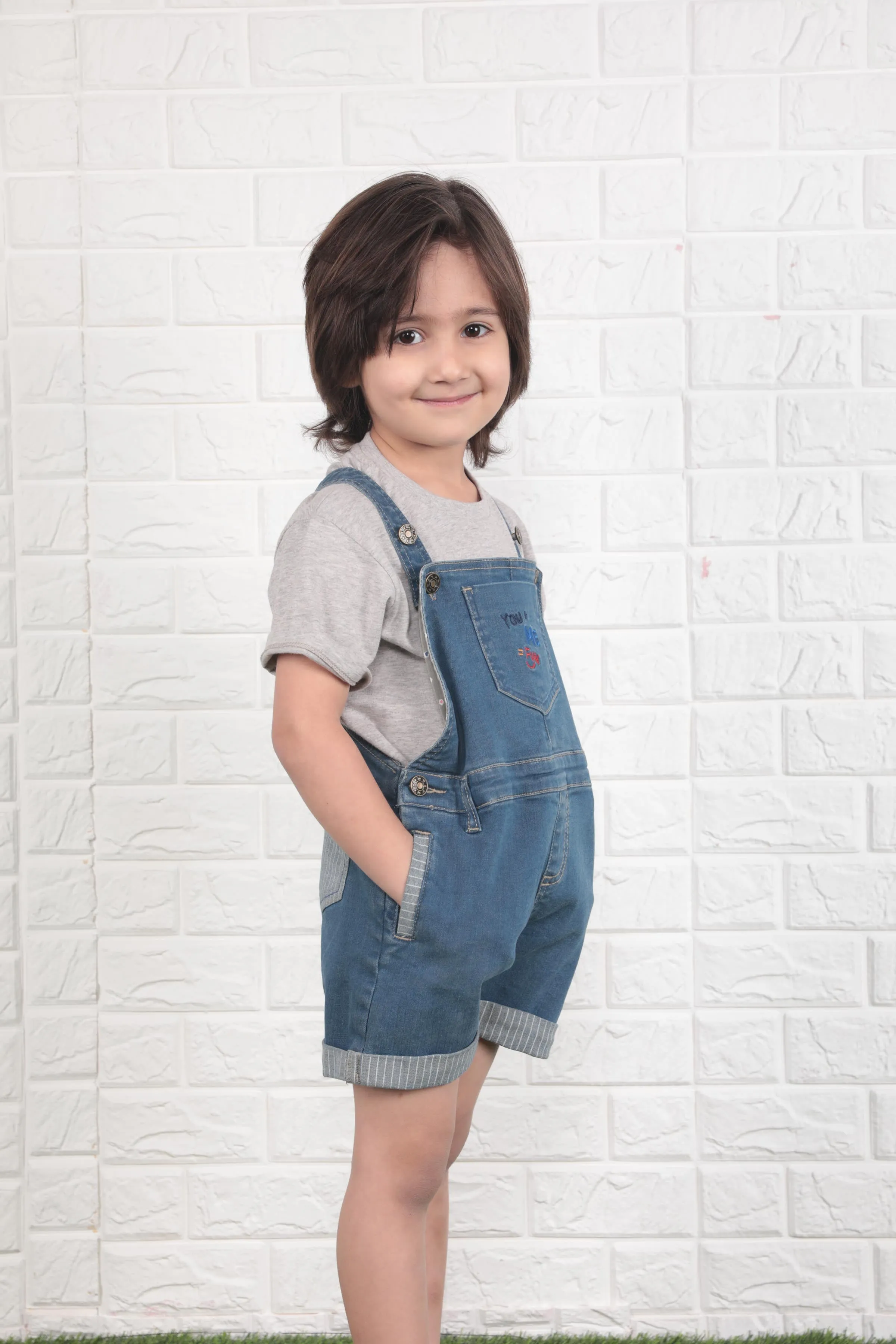 Denim Overalls