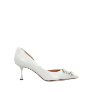 White Womens High Heel Shoes - ED361-WHT