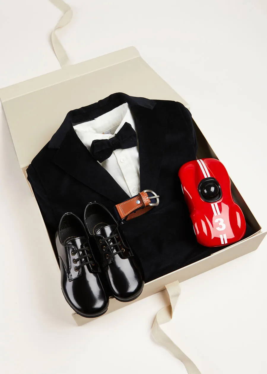 Formal Velvet Gift Set in Black