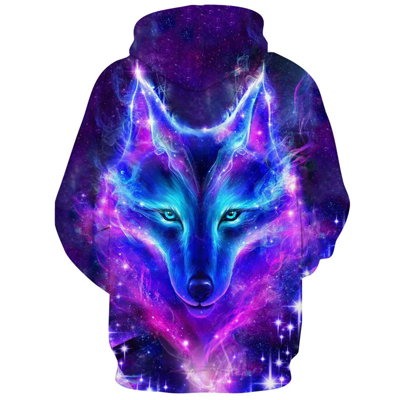 Galaxy Wolf Hoodie