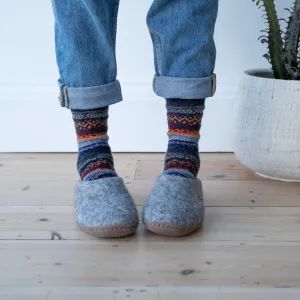 Greta Felted Wool Slippers