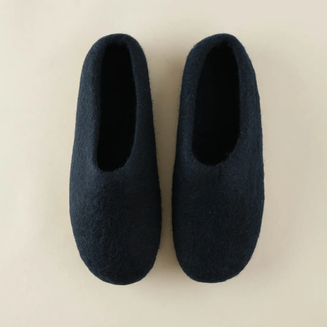 Greta Felted Wool Slippers