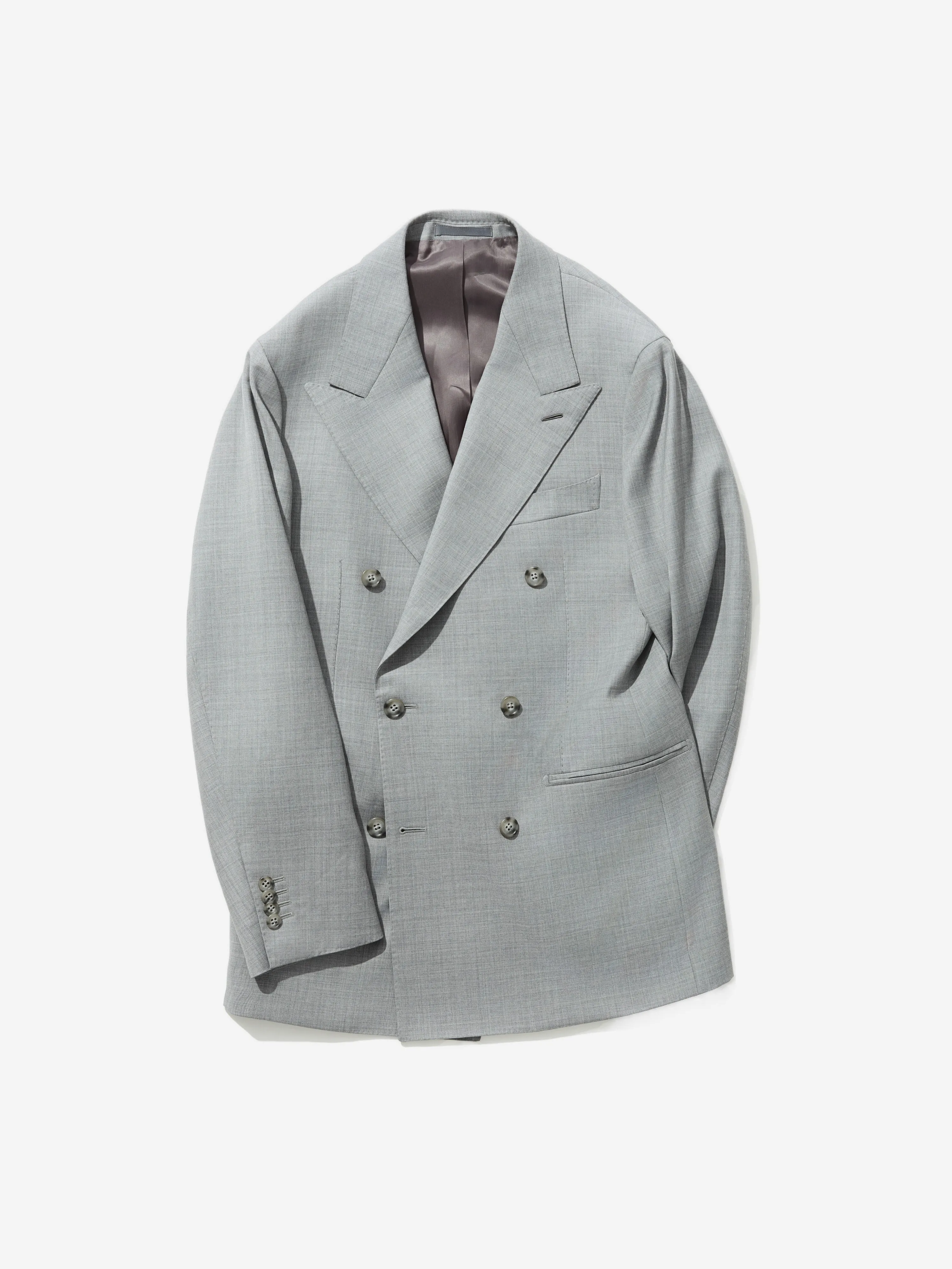 Grey S130 Wool Suit