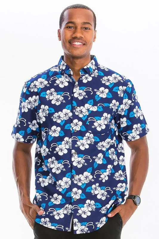 HAWAIIAN BUTTON DOWN SHIRT