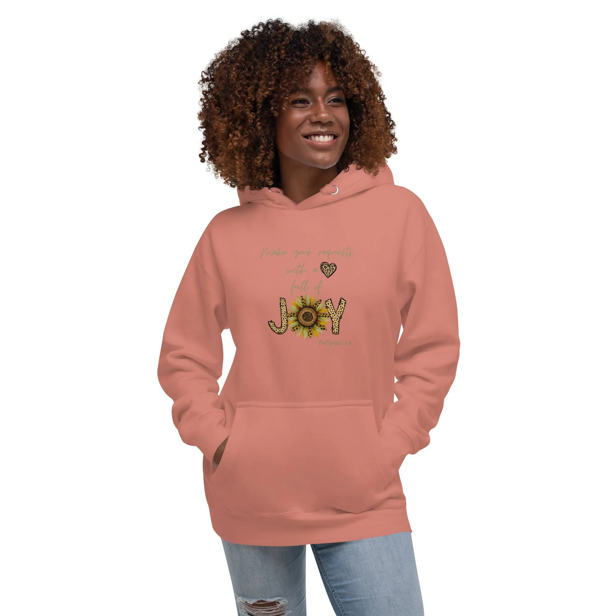 Heart Full of Joy Christian Hoodie