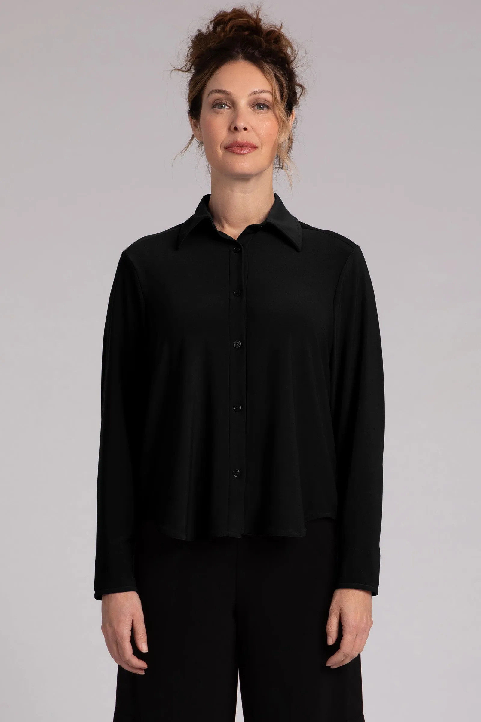 Hepburn Shorty Shirt | Black