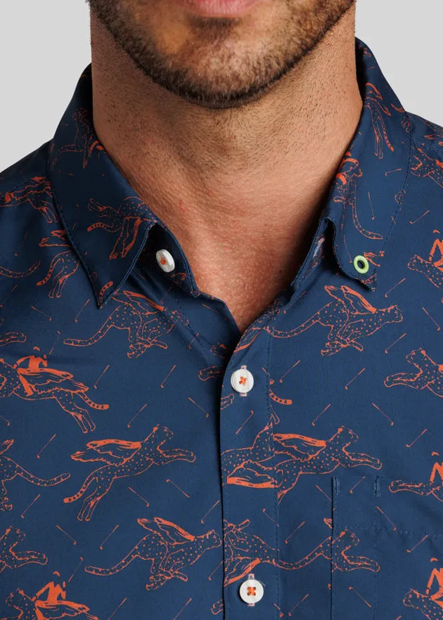 Here Kitty Kitty Men's Button Down