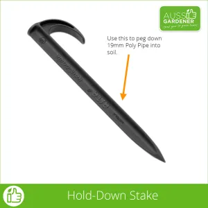 Hold-Down Stake for 19mm poly pipe