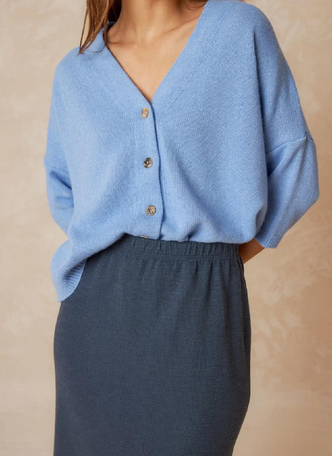 Indi & Cold Short Sleeve Cardigan