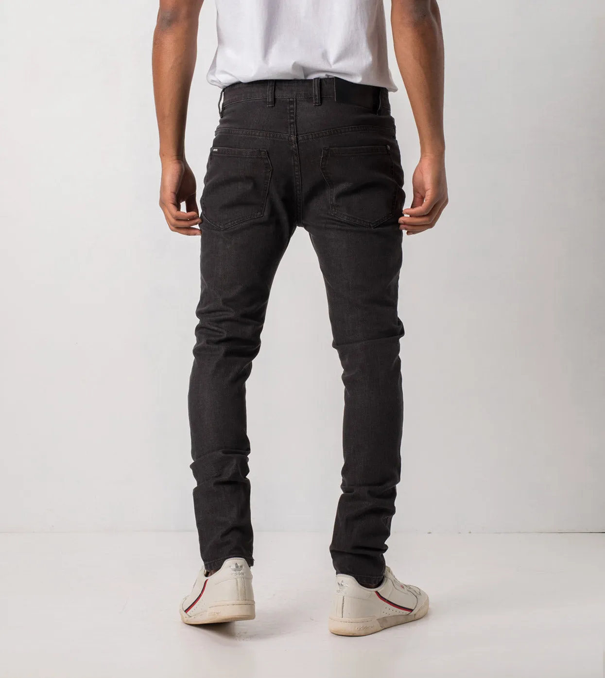 Joe Blow Zip Denim Milled Black