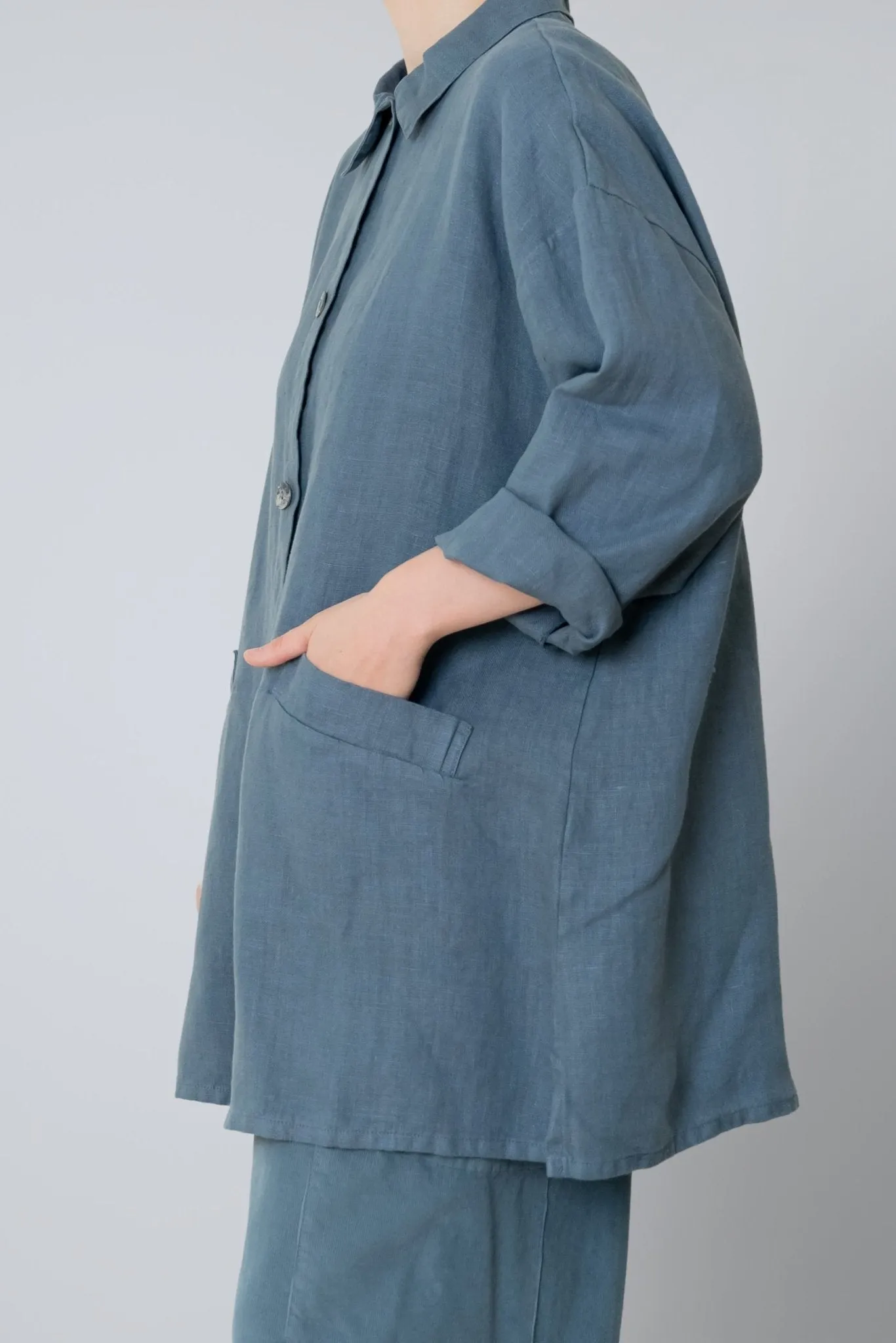 Katherine Heavy Linen Jacket