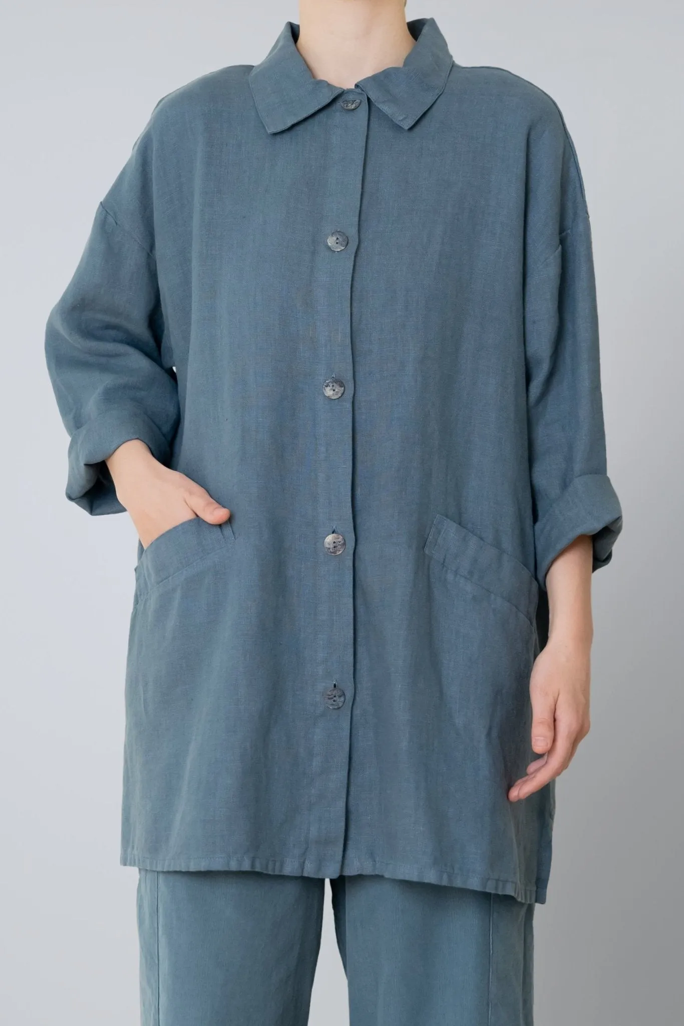 Katherine Heavy Linen Jacket