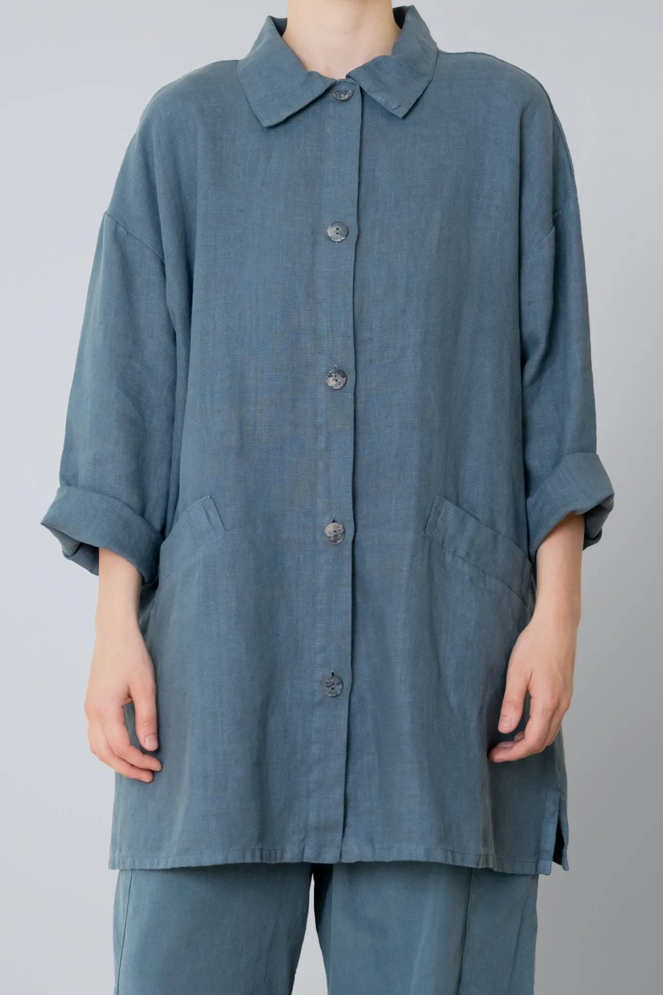 Katherine Heavy Linen Jacket