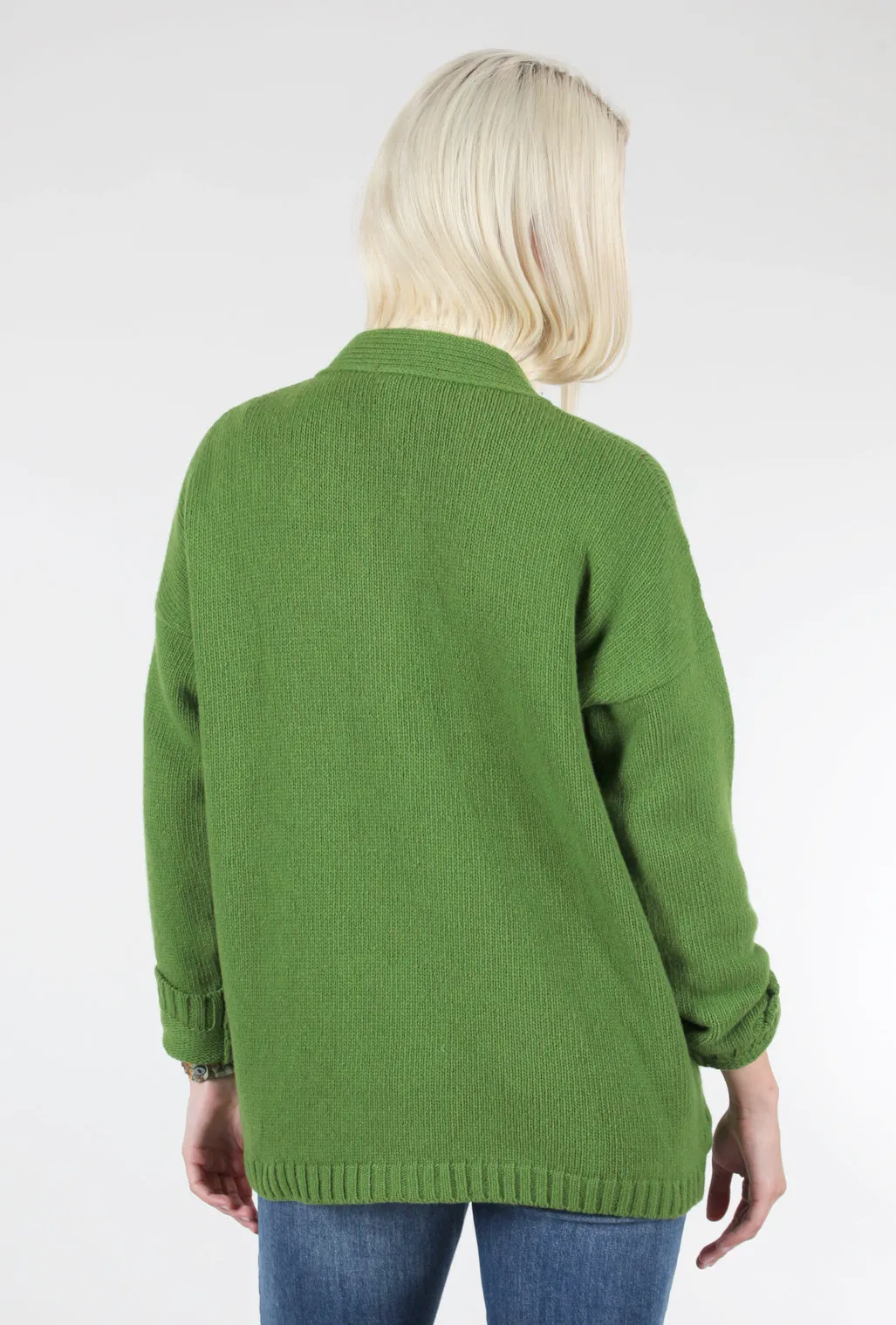 Kora Boyfriend Cardigan, Pistachio