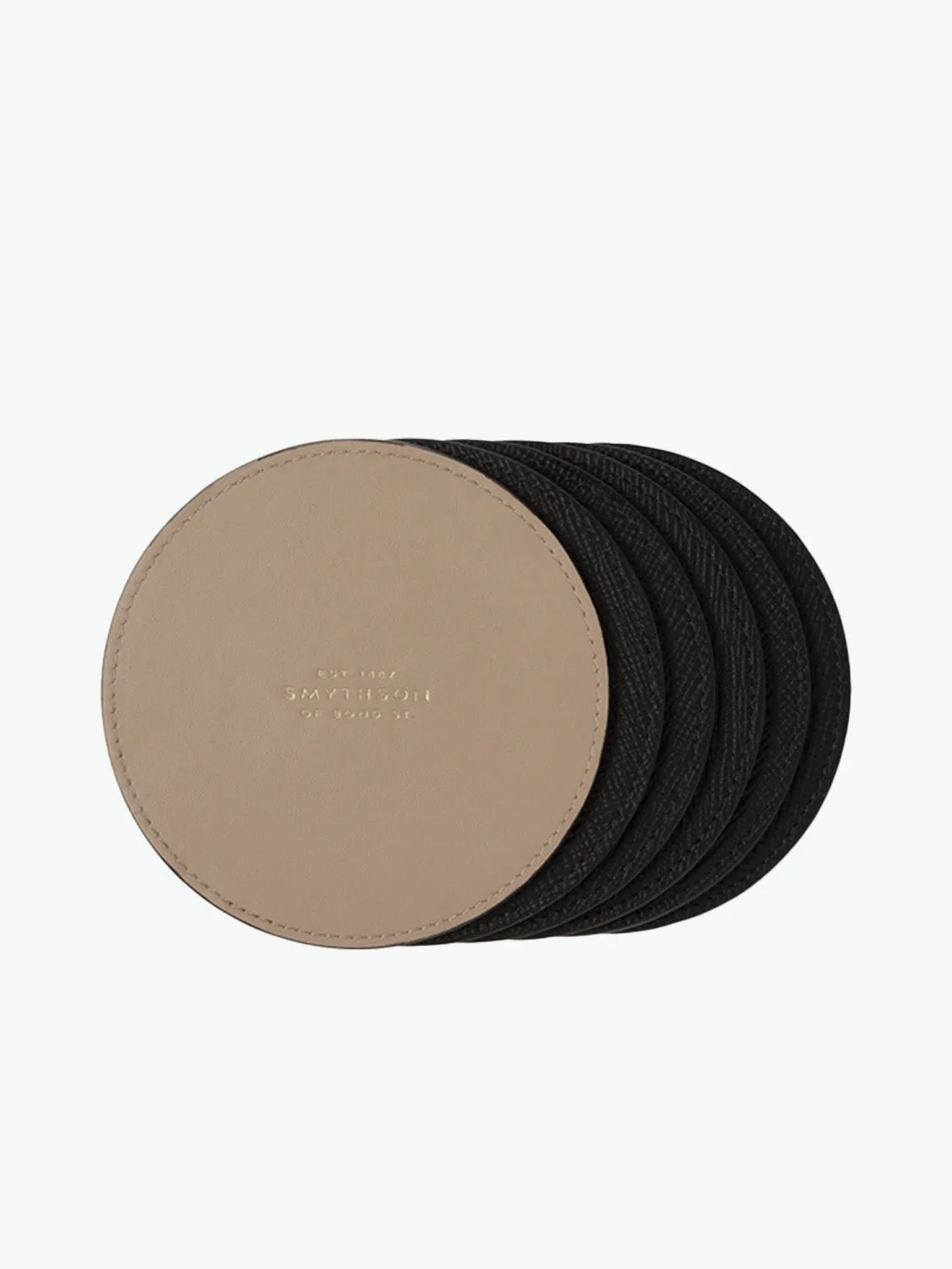 Leather Coaster Set