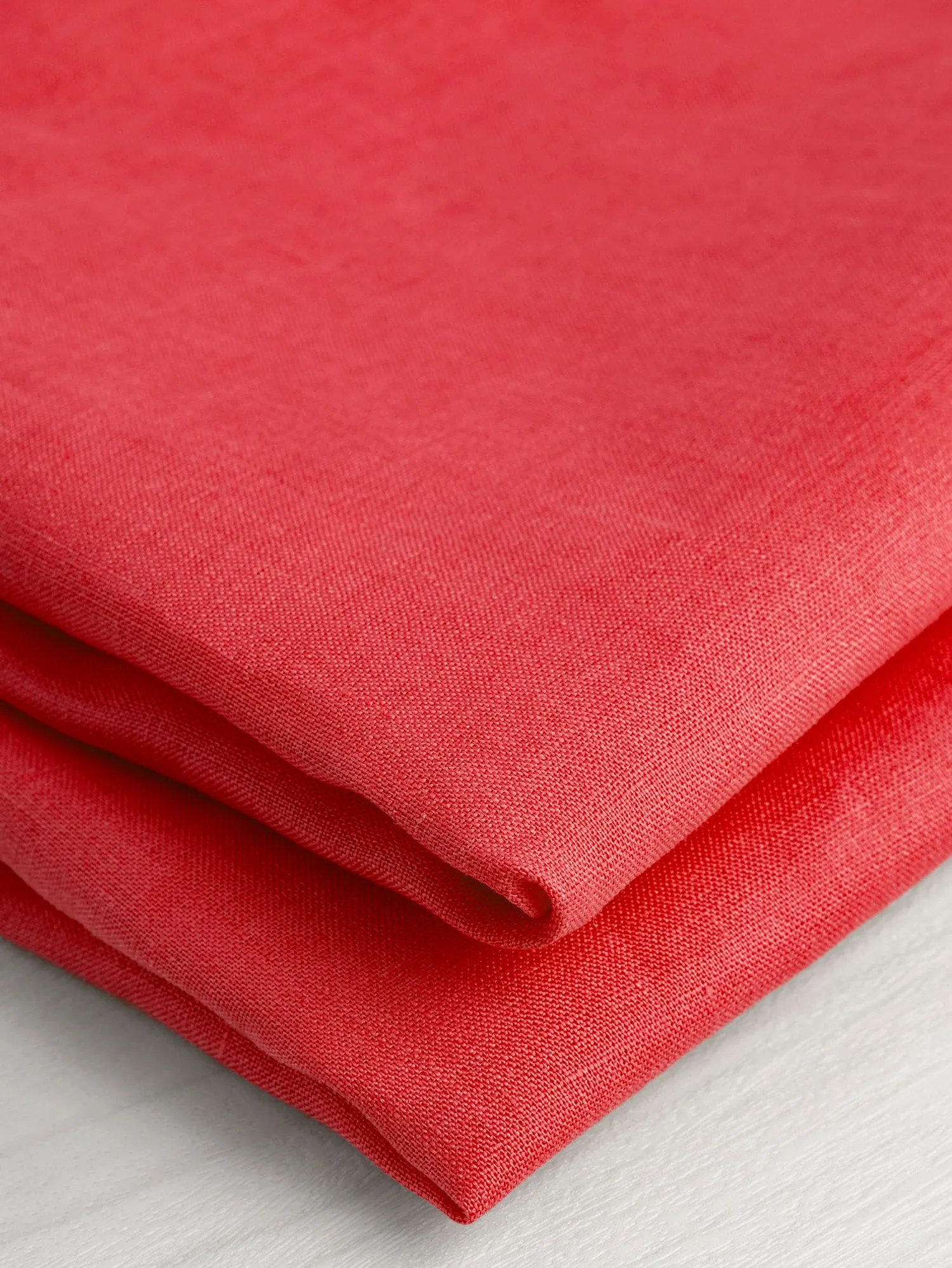 Lightweight European Linen - Red