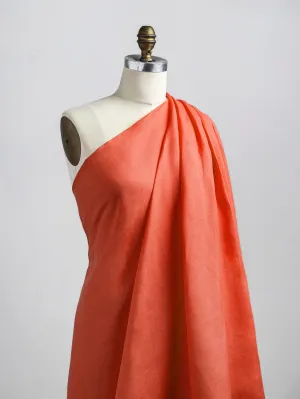 Lightweight European Linen - Spicy Orange - Swatch