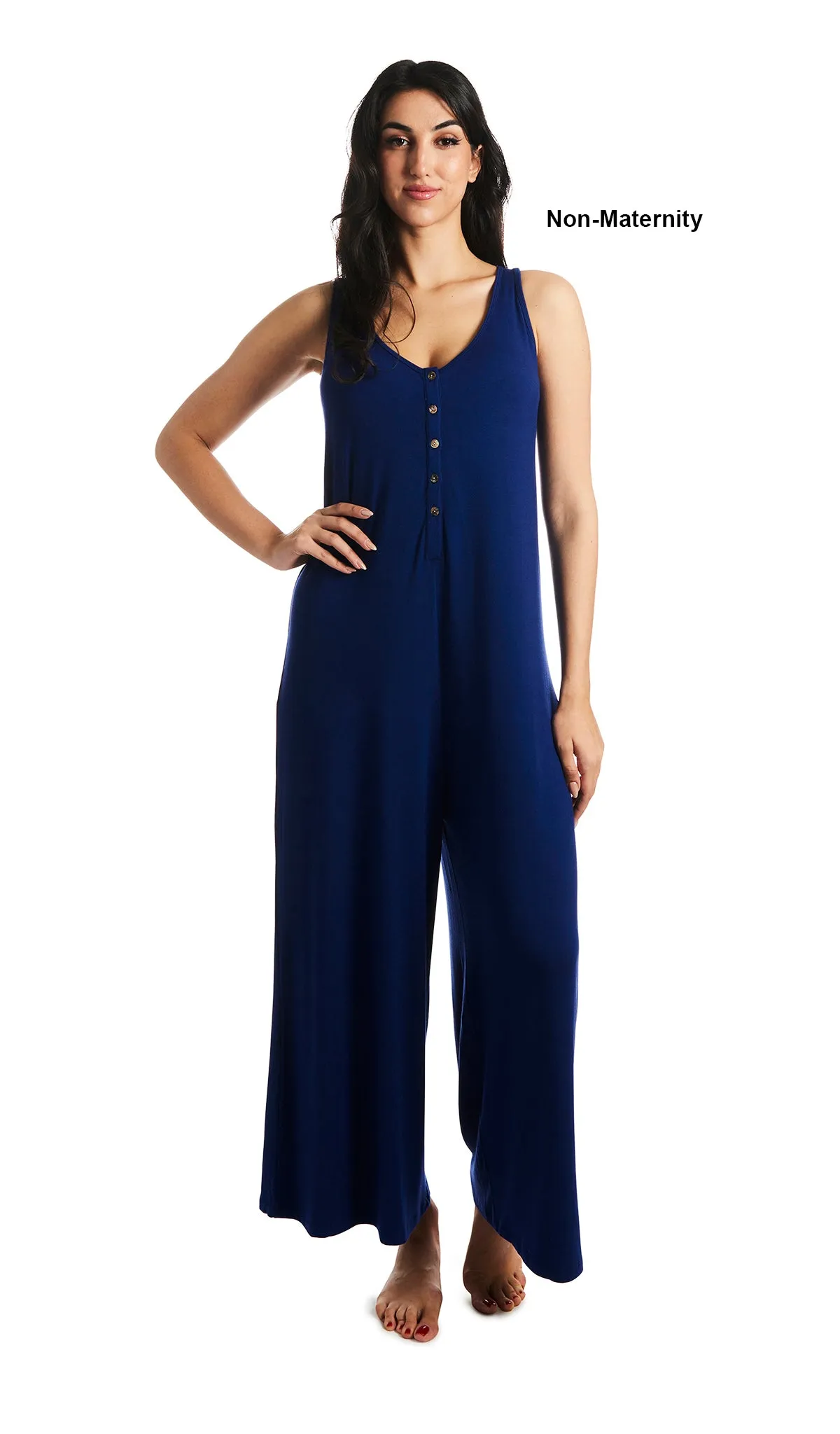 Luana Romper Denim Blue