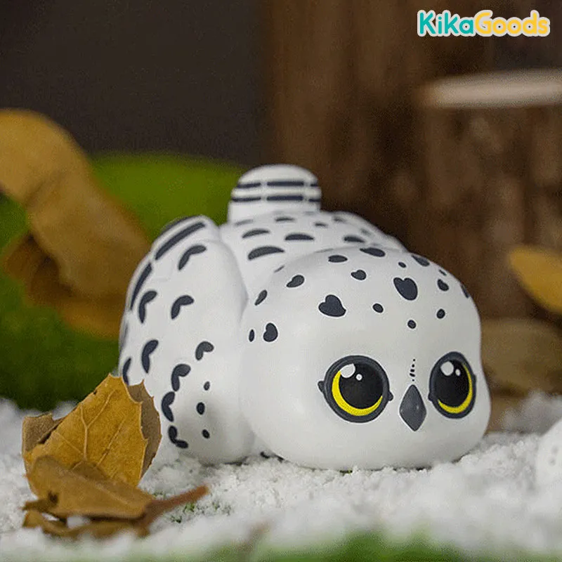 Lying Down Owl Figure